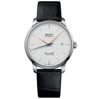 MIDO美度 官方授權 BARONCELLI永恆系列 經典超薄機械腕錶 錶 手錶 送禮 39mm/M0274071601100
