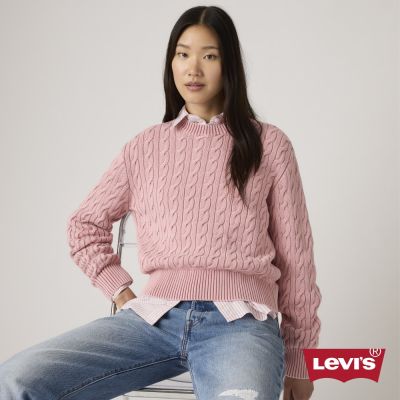 Levi s 純棉寬鬆針織衫 女生上衣 熱賣單品