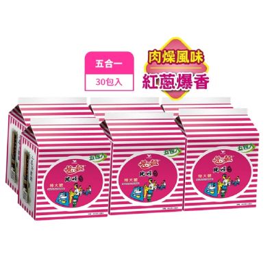 統一麵肉燥風味特大號五合一(30入/箱)