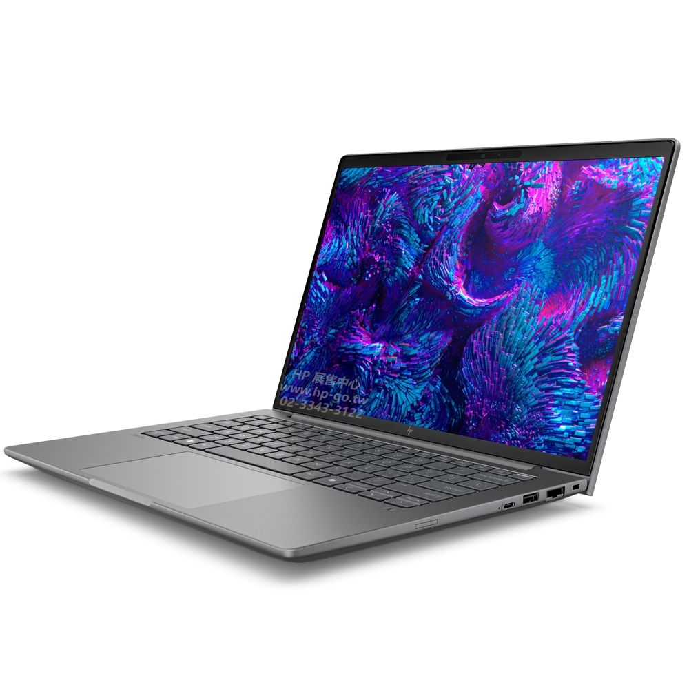HP 惠普ZBook 8 G1i 14吋RTX500Ada工作站(Ultra 7 255H/16G/1T SSD/1年