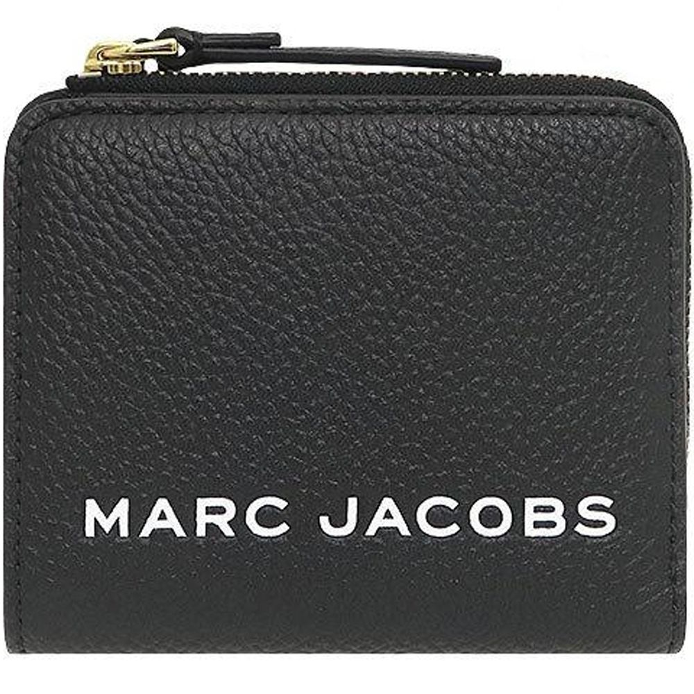 COACH X MARC JACOBS 皮夾均一價 (9.THE BOLD黑X白LOGO方塊皮革零錢袋短夾)