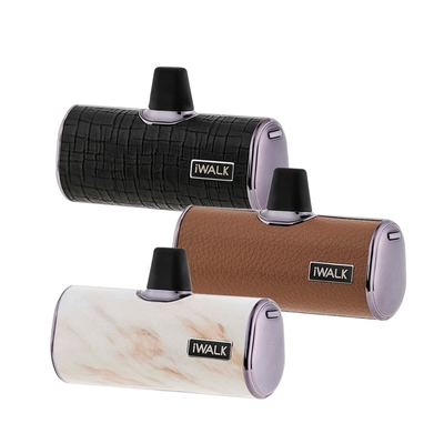 iWALK 皮革特仕版 直插式口袋行動電源 4500mAh (附收納袋)_16.2Wh_具Wh標示