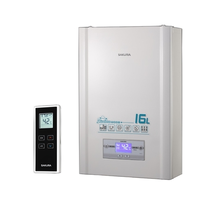 SAKURA櫻花牌 (全省安裝)櫻花16公升無線溫控強制排氣(與DH-1628/DH1628同款)熱水器桶裝瓦斯DH-1628L