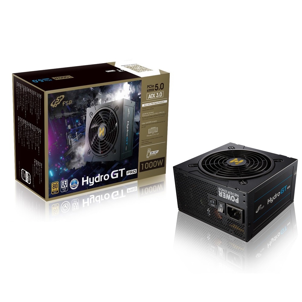 FSP 全漢Hydro GT PRO 1000W 80PLUS 金牌電源供應器(HGT-1000 Gen5
