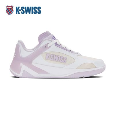 K-SWISS 專業網球鞋 K-FRAME PB PF 運動 匹克球 女鞋 白粉紫色 99491-143-M