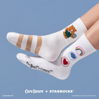 星巴克 CARE BEARS溫馨襪子組