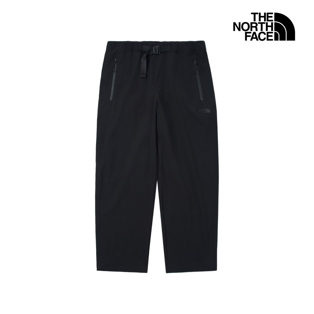 【The North Face 官方旗艦】北面男款黑色DWR防潑水長褲｜8DGFJK3