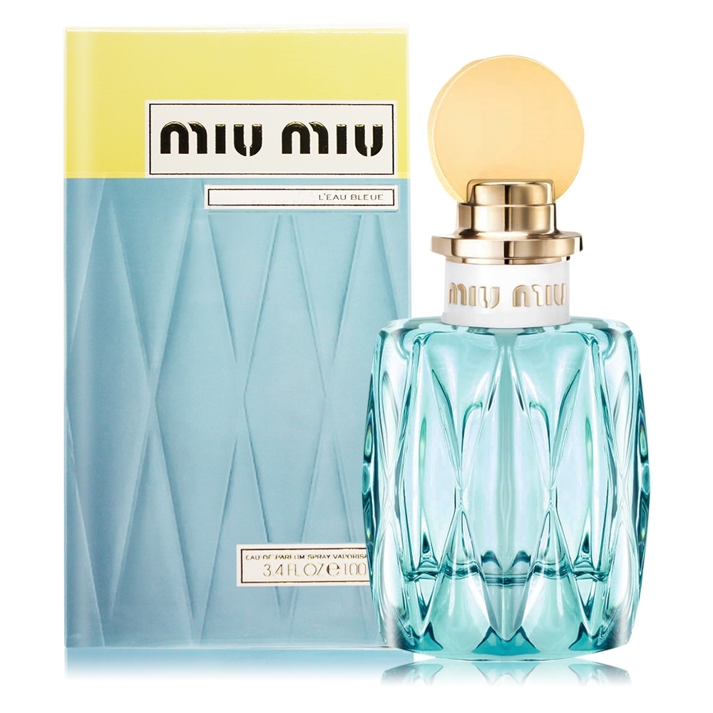 MIU MIU 春日花園女性淡香精L'eau Bleue 100ml EDP-香水航空版| 香水