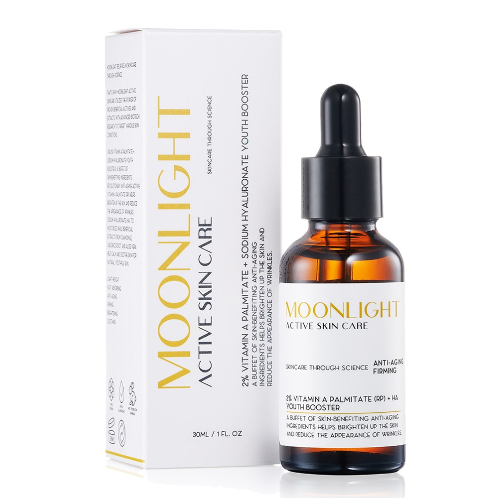 【Moonlight 莯光】2% 維生素A抗老緊緻精華30mL(第二代)