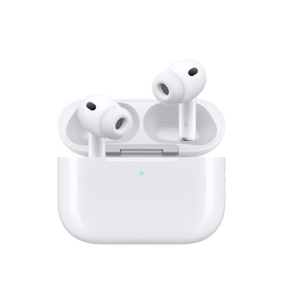 Apple 蘋果 AirPods Pro 3 是一款高階耳塞式藍芽耳機，具備麥克風功能，支援 Android、iOS、Windows 及 MAC 系統。採用 TYPE-C 輸入端子，輕巧便攜，重量僅 5.55 公克，提供一年保固及 BSMI 許可字號 R33057，適合日常通話與音樂聆聽。