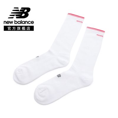 【New Balance】中長襪_中性_白色_LAS50041WRD