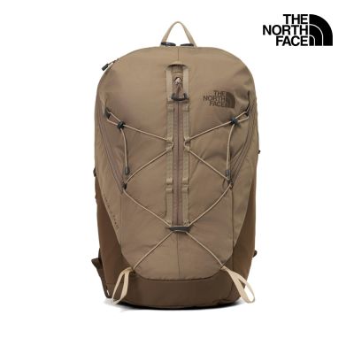 【The North Face 官方旗艦】 北面男女款棕色舒適背負休閒後背包｜8E9ZDHI 筆電包/登山包