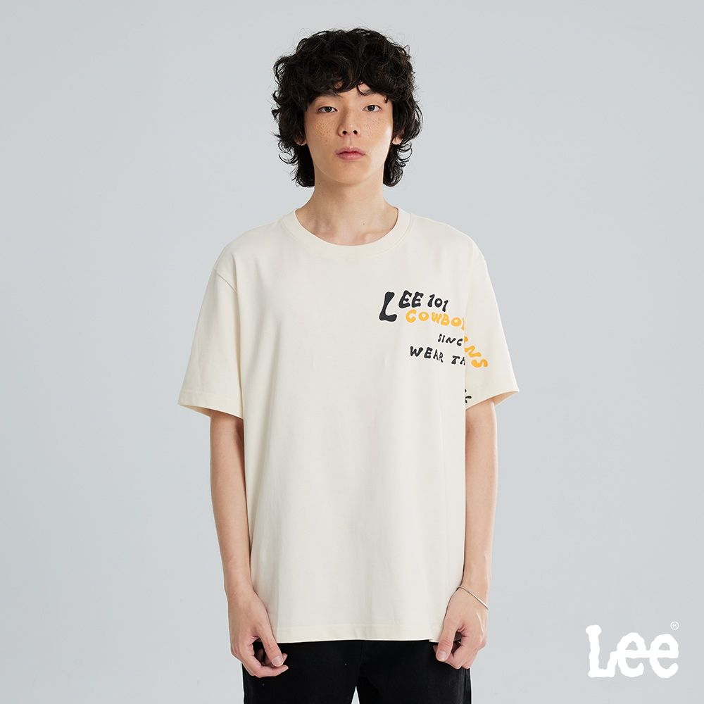 Lee 男款 753 中腰舒適直筒牛仔褲 漂洗水 LB617123898