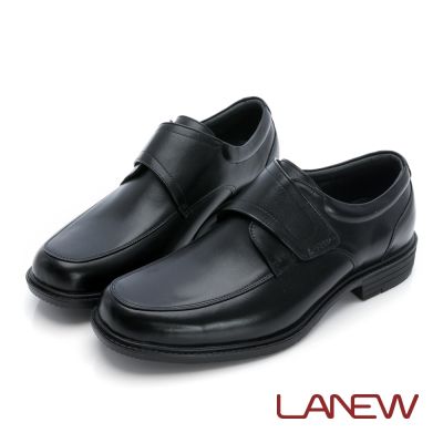 LA NEW 輕量安底防滑 黏貼紳士鞋(男231034131)