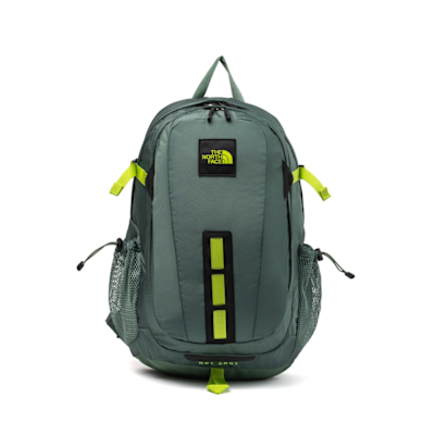 The North Face TNF 北面 北臉 男女後背包-綠色 HOT SHOT SE-NF0A3KYJBDO