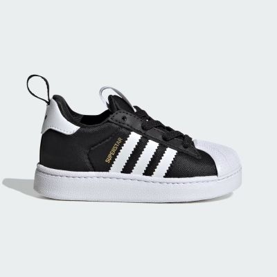 Adidas 愛迪達 Superstar Quickon I KK2177 小童 休閒鞋 彈性 柔軟 流行 黑白