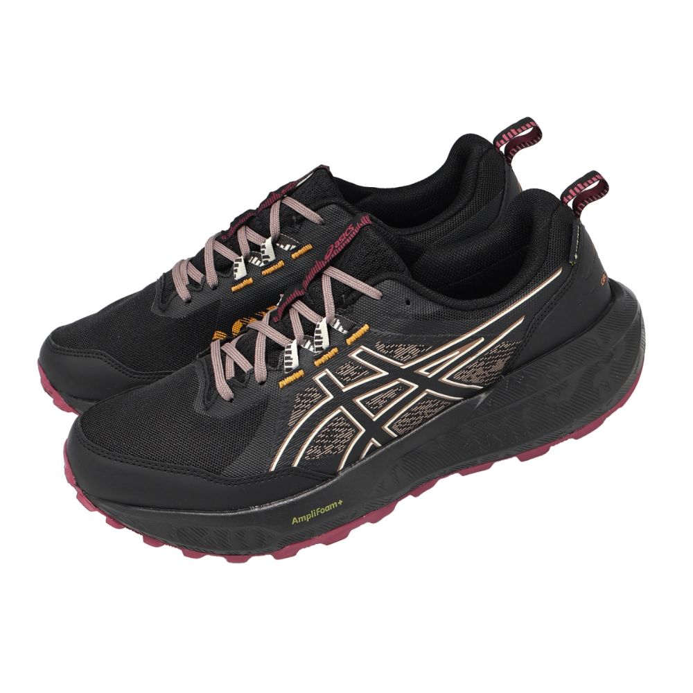 Asics 亞瑟士 防水越野跑鞋 GEL-Sonoma 8 GTX 男鞋 黑 戶外 機能 抓地 1011B977005