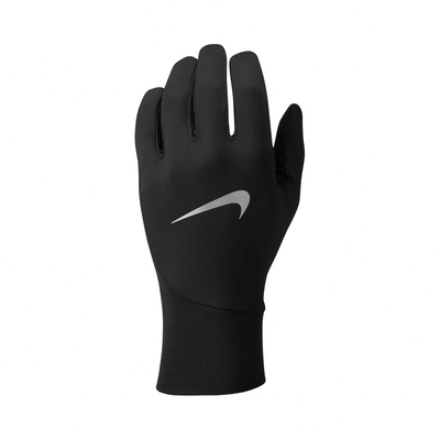 Nike 手套 Pacer Lightweight 男款 黑銀 透氣 速乾 可觸控 跑步 慢跑 運動手套 N1010533-082