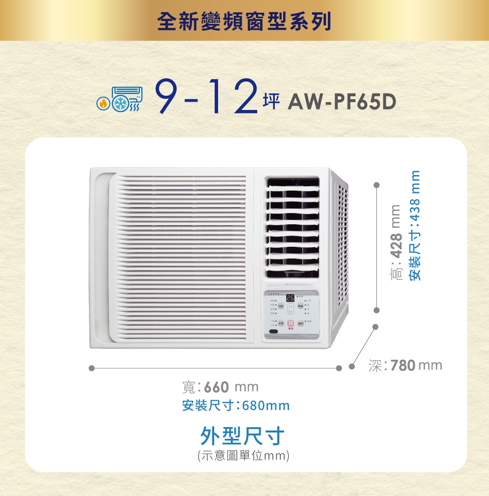 SAMPO聲寶 AW-PF65D1 - 詳情3