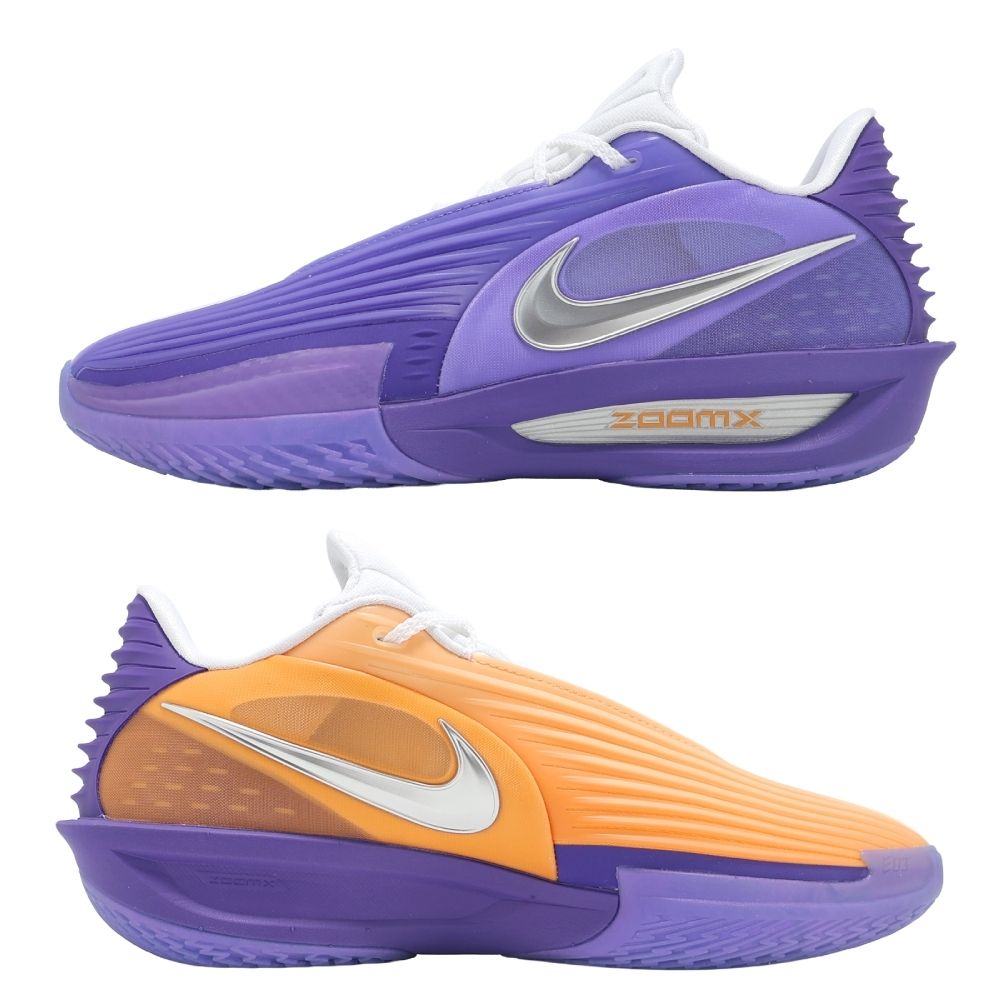 Nike 籃球鞋GT Cut 3 Turbo EP 男鞋Phoenix Suns 鳳凰城太陽隊紫橘