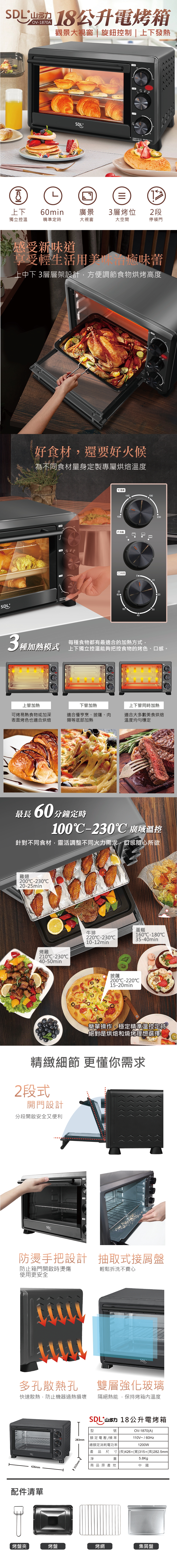 SDL山多力 OV-1870A - 詳情1