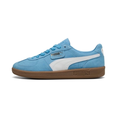 PUMA 彪馬 男女休閒鞋-藍白色 Palermo-39646344