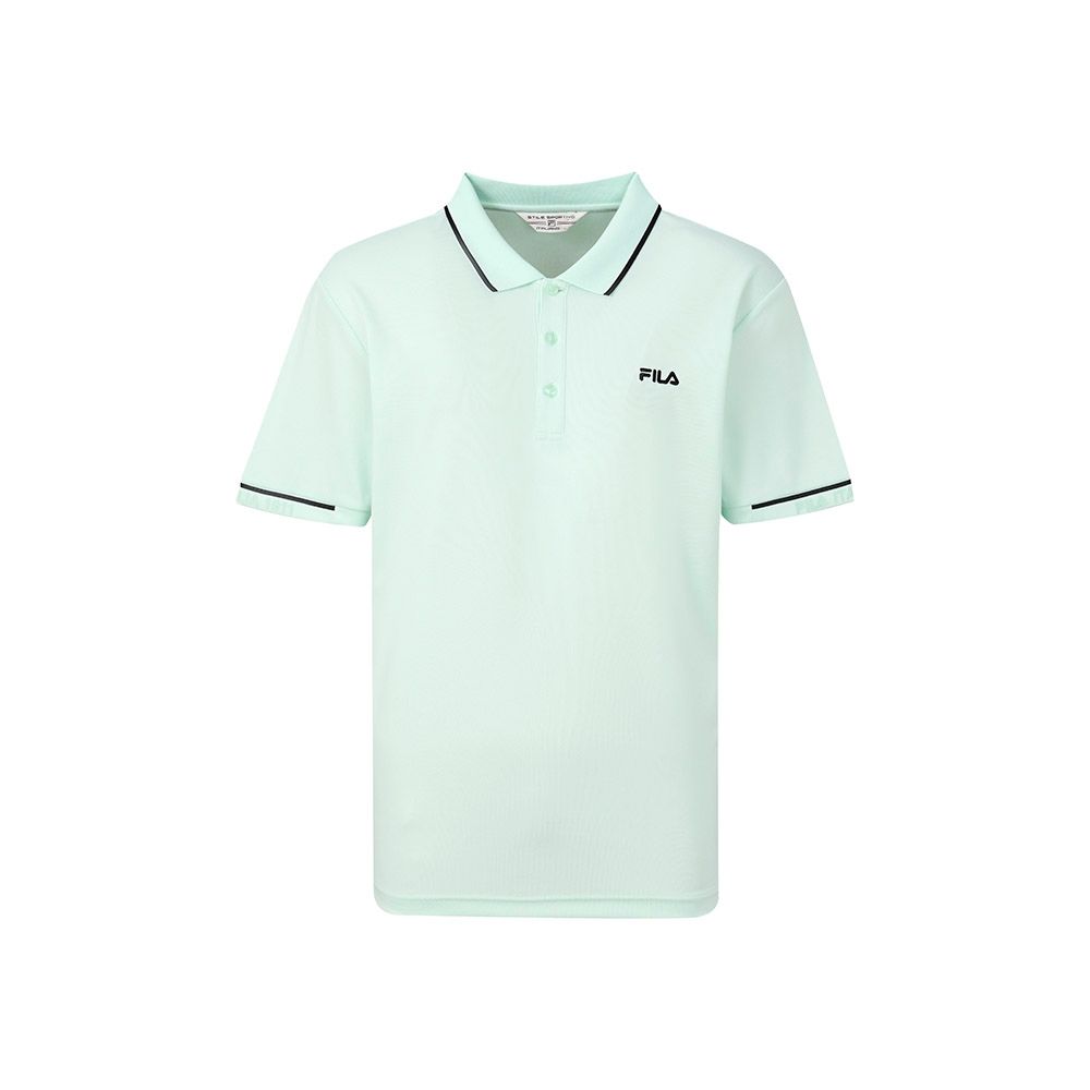 FILA 男短袖POLO衫-薄荷綠 1POA-1732-MT
