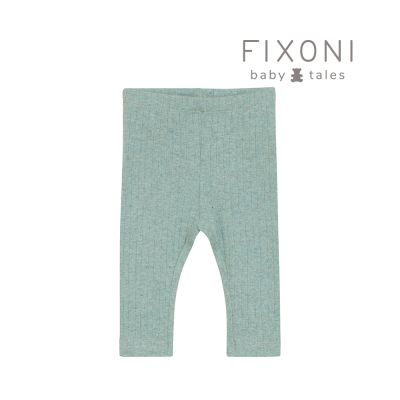 Brands4kids 素面藍綠色貼腿長褲 Fixoni系列