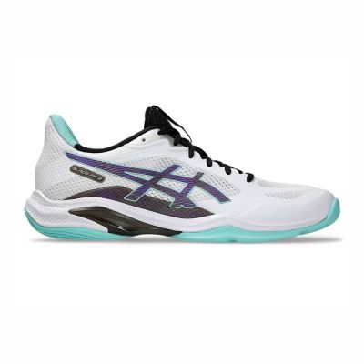 Asics 亞瑟士 Blade FF 2 [1071A117-104] 男女 羽球鞋 匹克球 緩震 抗扭 抓地 白