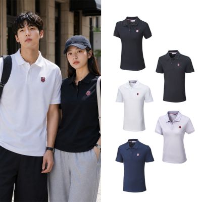 K-SWISS 經典盾牌短袖Polo衫 棉質親膚  男上衣 女上衣 多色選擇 (108492/198492)