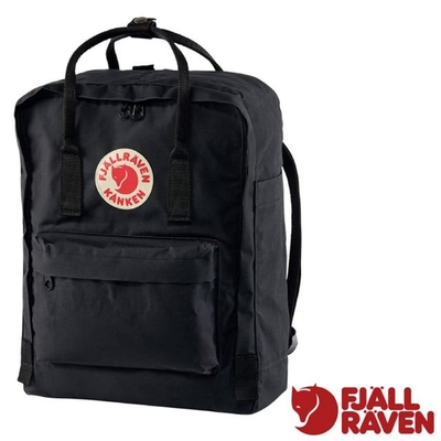 Fjallraven 北極狐 Kånken 多功能輕量防潑水日用背包 23510-550 黑