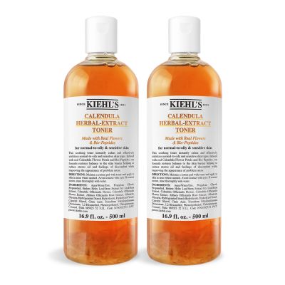Kiehls契爾氏 KIEHL S 契爾氏 金盞花植物精華化妝水500MLX2-國際航空版