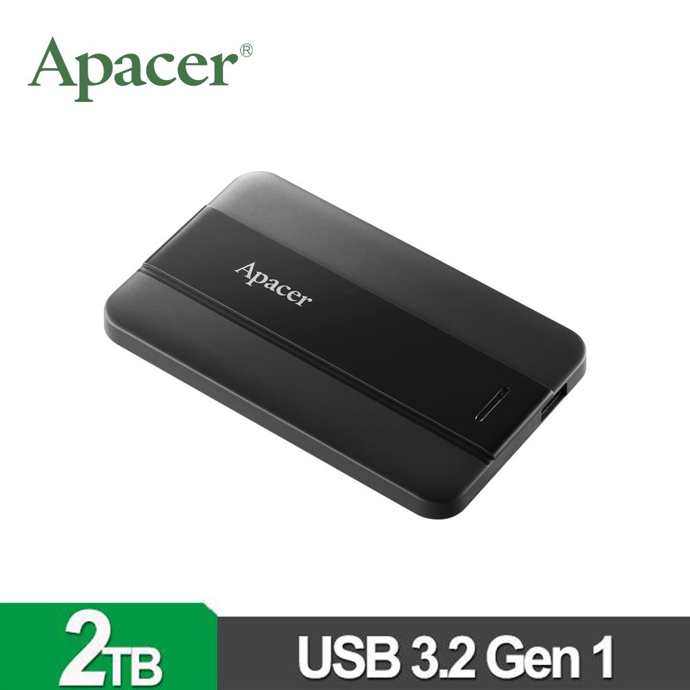 宇瞻 Apacer AC237 2TB (典雅黑) 2.5吋行動硬碟