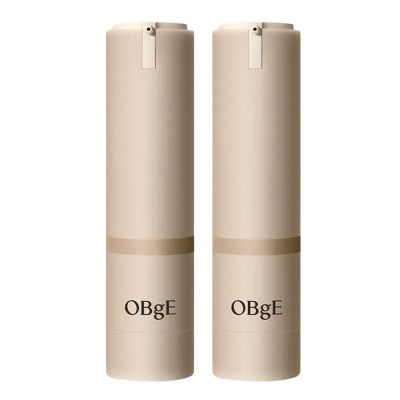 韓國OBgE自然遮瑕素顏霜50g-輕盈柔霧版買1送1-(台灣官方正貨)再送保加利亞玫瑰溫和卸妝水420ml