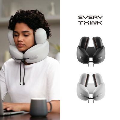 【EVERY THINK】台灣總代理 降噪放空頸枕 旗艦款(M/L) 可拆式耳罩 降噪護頸U型枕 午睡枕