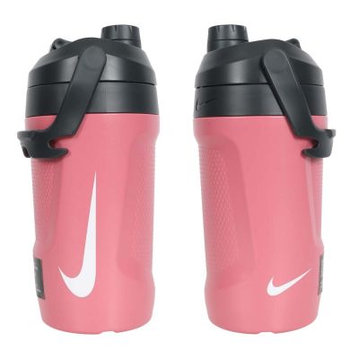 NIKE FUEL JUG 大口徑霸水壺 40OZ-健身 運動 1180ML N101379767940 玫紅白