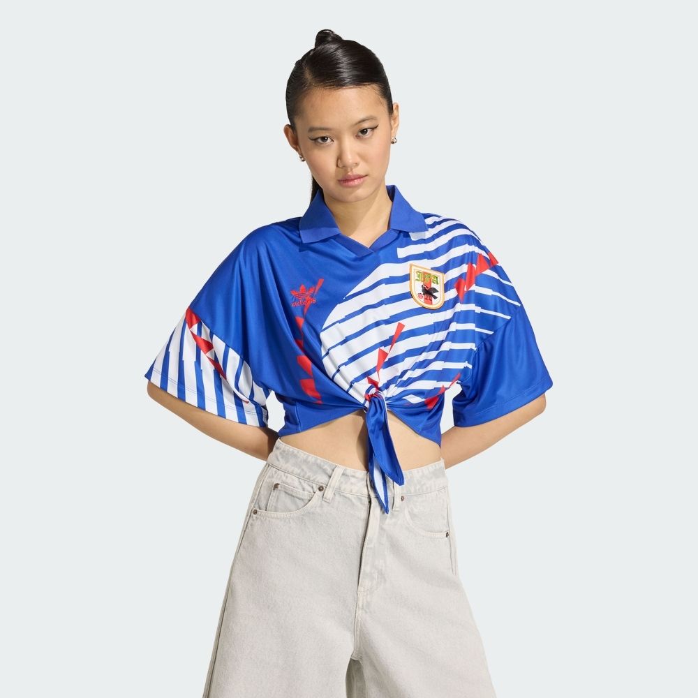【adidas 愛迪達】 世界盃 日本 短袖球衣 女 - Originals KE2291