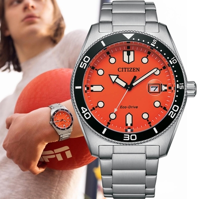 CITIZEN 星辰 GENT S 大膽玩色潮流男錶 聖誕節 禮物(AW1760-81X)/43mm