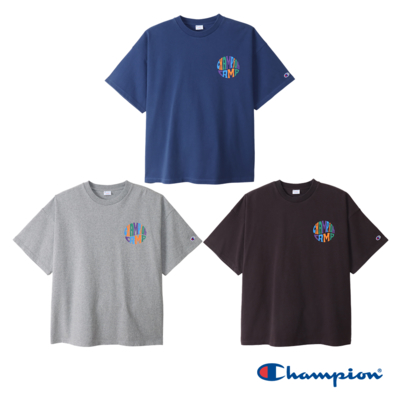 Champion 官方直營-男款 CAMP美式復古印花短袖TEE(3色)
