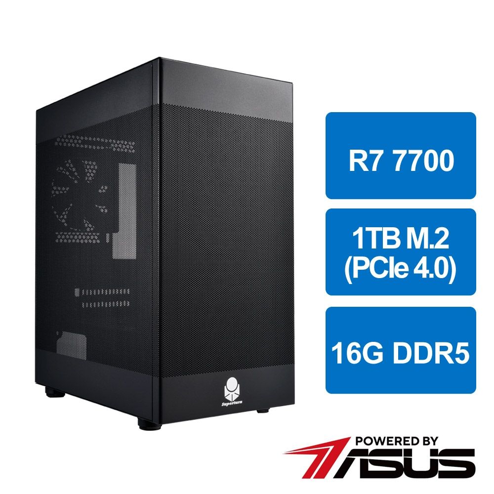 華碩B650平台[荒古邪神]R7 7700 MPK/16G/1TB_M2