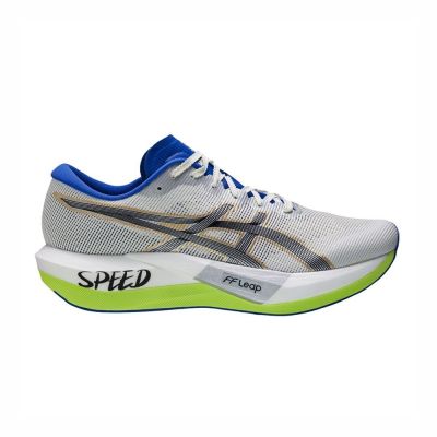 Asics 亞瑟士 Magic Speed 5 CP [1013A191-100] 男 競速跑鞋 慢跑鞋 跑鞋 灰白 藍