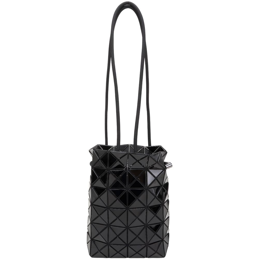 ISSEY MIYAKE WRING 三宅一生 BAOBAO 6x4 亮面幾何肩背水桶包(黑色)
