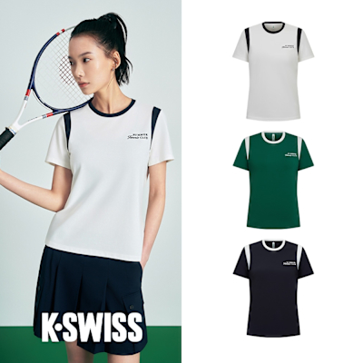 K-SWISS Short Sleeve T-Shirt 短袖T恤 女 三色任選