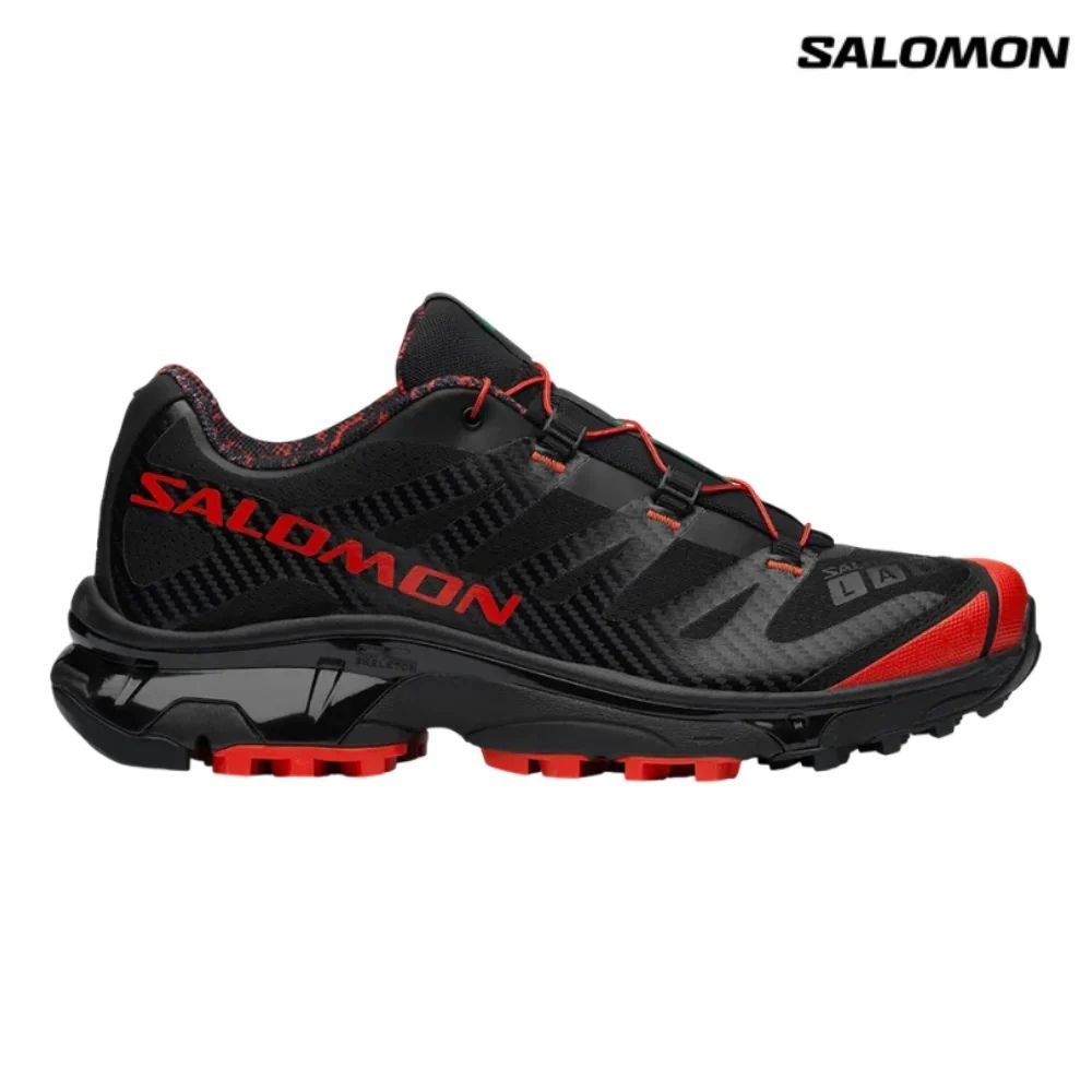 【Salomon索羅門】XT-4 OG RED VIPER 運動鞋 黑/火焰紅