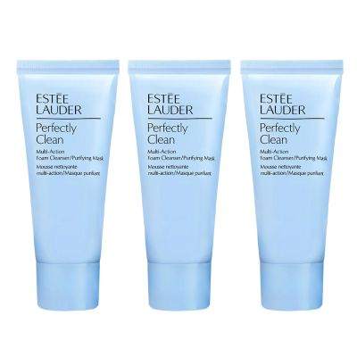 ESTEE LAUDER雅詩蘭黛 細緻煥采雙效淨化潔面乳(30ml) 3入【原廠公司貨】
