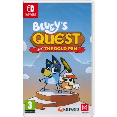 妙妙犬布麗：取回黃金筆 Blueys Quest For The Gold Pen - NS Switch 中英日文歐版