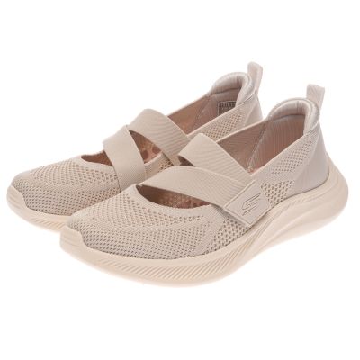 SKECHERS 女鞋 休閒系列 休閒鞋 瑪莉珍 BOBS MODA FLEX - 117732OFWT