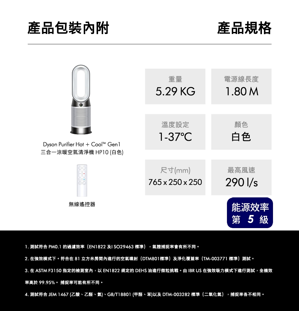 Dyson戴森 Purifier Hot+Cool - 詳情3