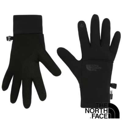 The North Face 女新款 5D人體工學四向彈力防風保暖觸屏觸控手套_4SHB-JK3 黑 V