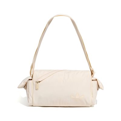 Adidas Mini Dffl  Bag 米白色 背帶可調 運動 休閒 隨身 小包 斜背包 肩背包 KW1272